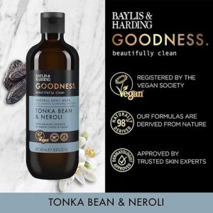 Baylis & Harding Goodness Tonka Bean and Neroli Body Wash 500 ml